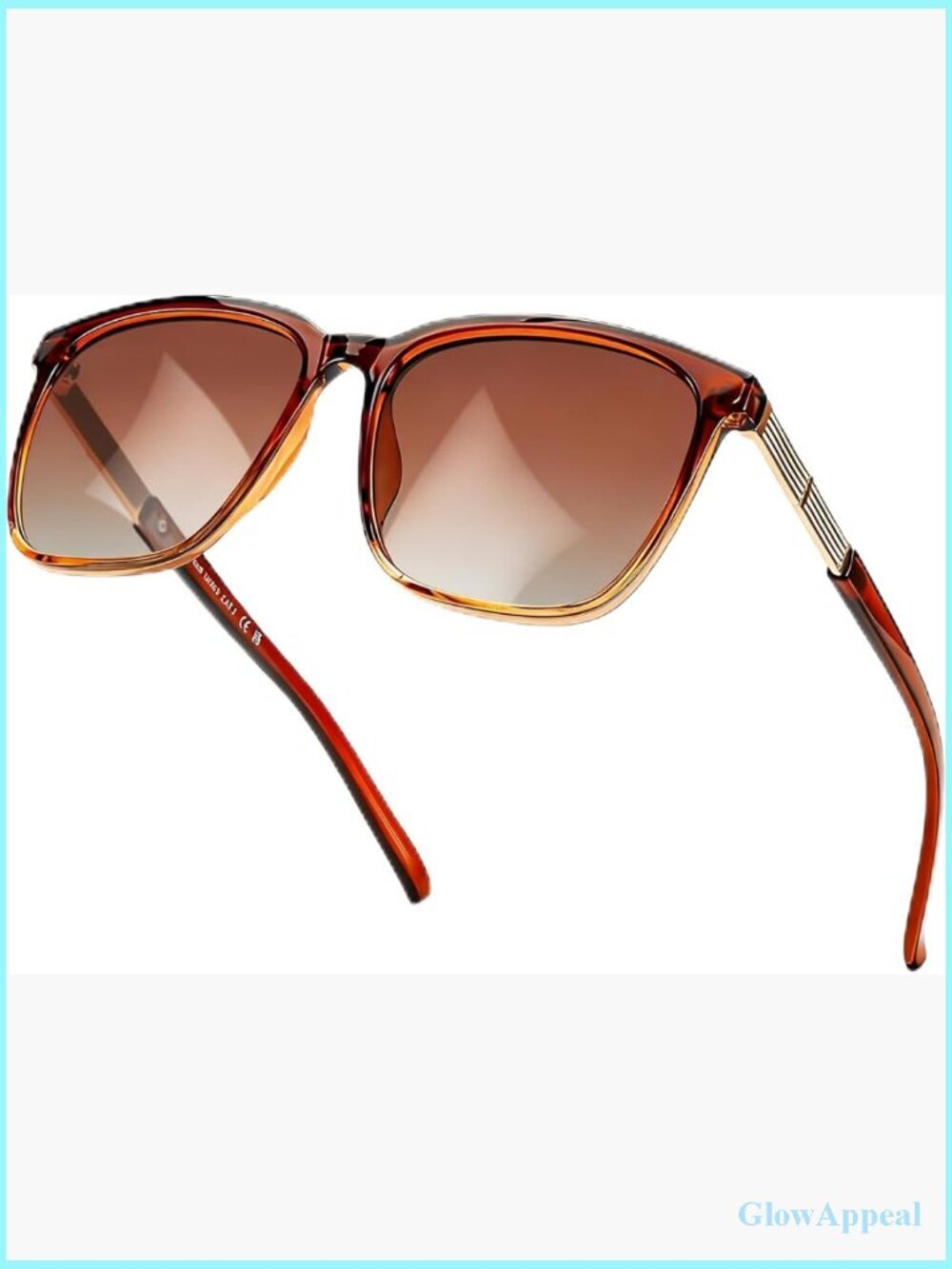 Oversized Square Sunglasses UV400 Protection Lightweight Fashion Shades